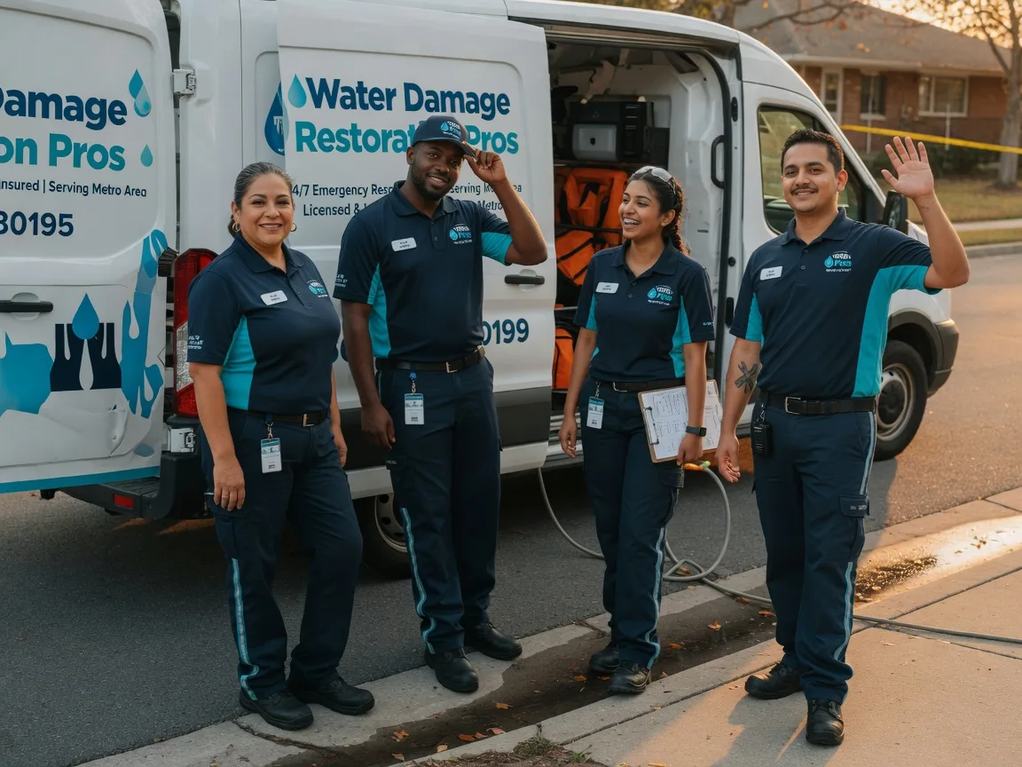 Water Damage Restoration company in Honobia, OK